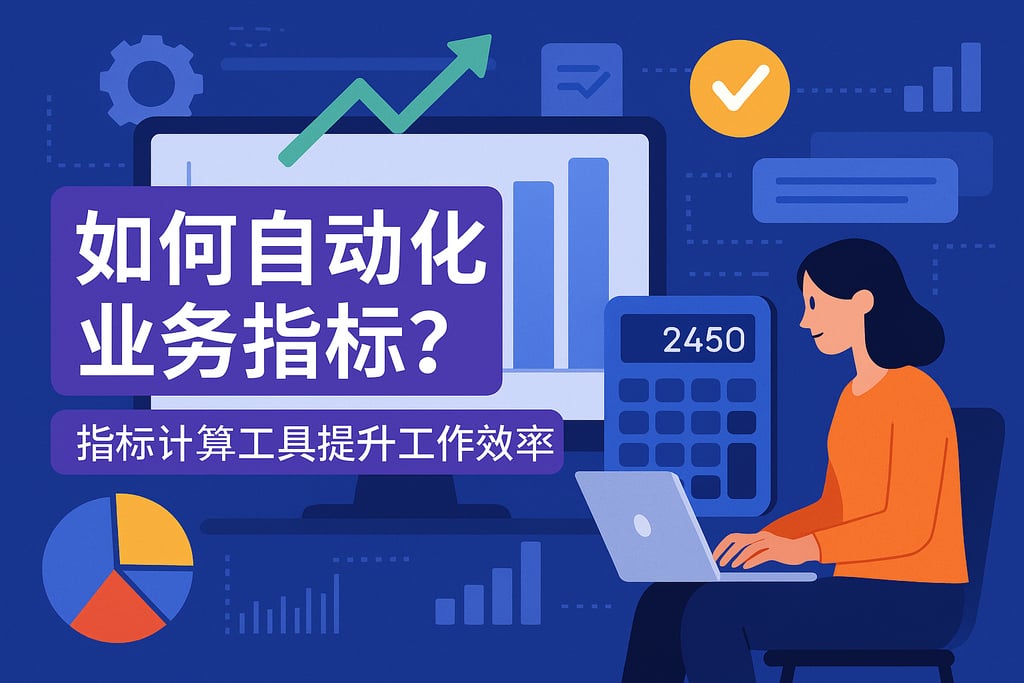 业务指标如何自动化？指标计算工具提升工作效率