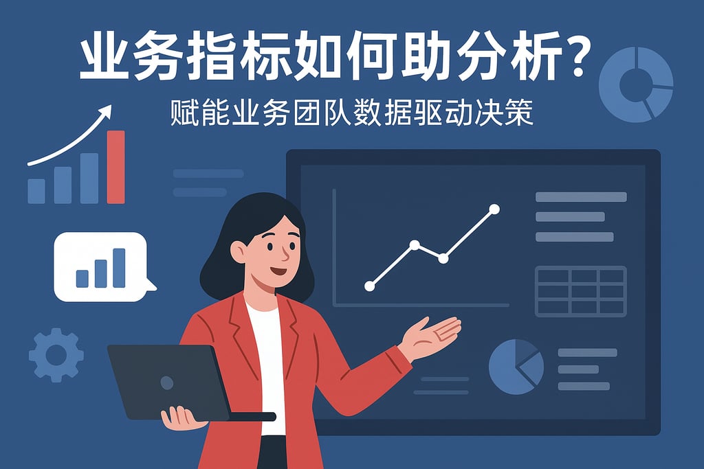 业务指标如何自助分析？赋能业务团队数据驱动决策