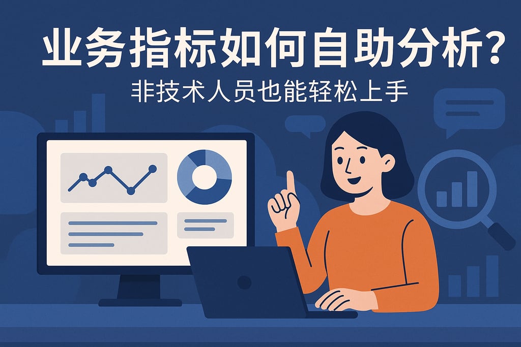 业务指标如何自助分析？非技术人员也能轻松上手