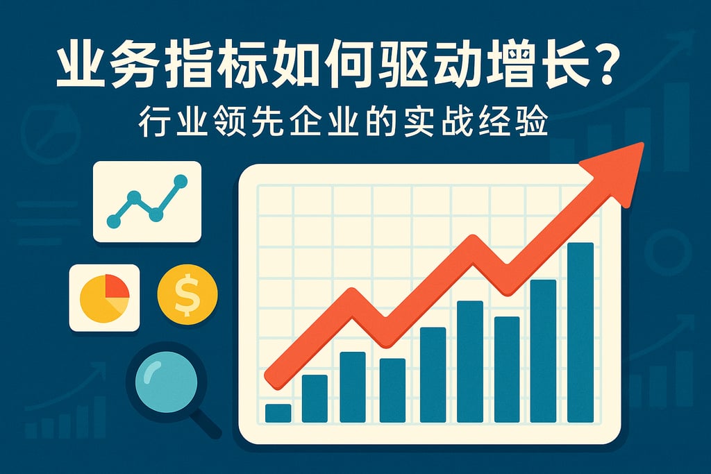 业务指标如何驱动增长？行业领先企业的实战经验