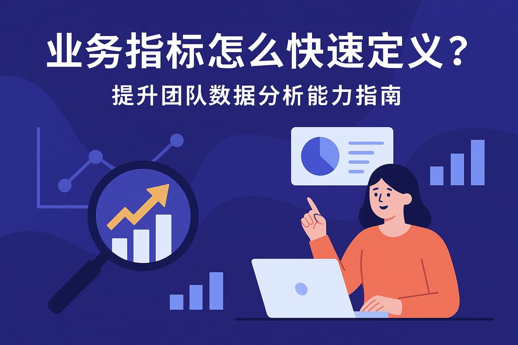 业务指标怎么快速定义？提升团队数据分析能力指南