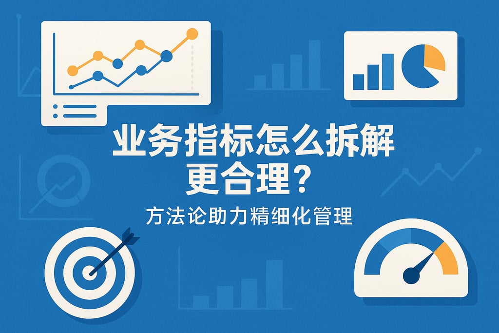 业务指标怎么拆解更合理？方法论助力精细化管理