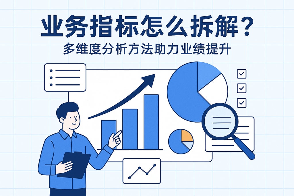 业务指标怎么拆解？多维度分析方法助力业绩提升