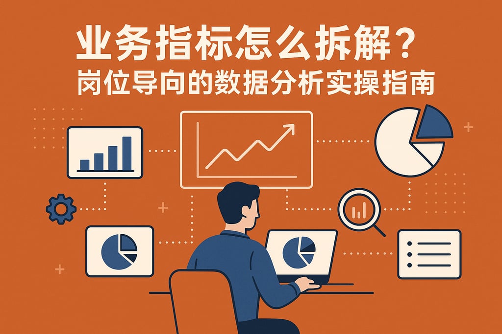 业务指标怎么拆解？岗位导向的数据分析实操指南