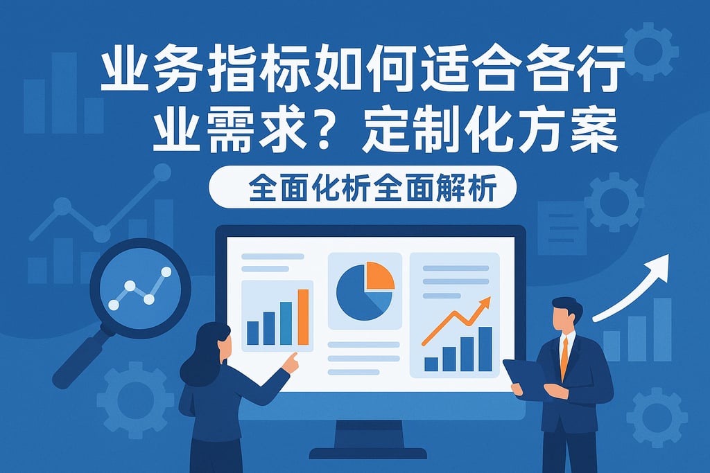 业务指标怎么满足各行业需求？定制化方案全面解析