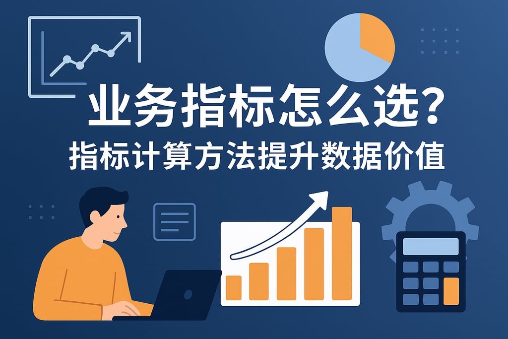 业务指标怎么选？指标计算方法提升数据价值