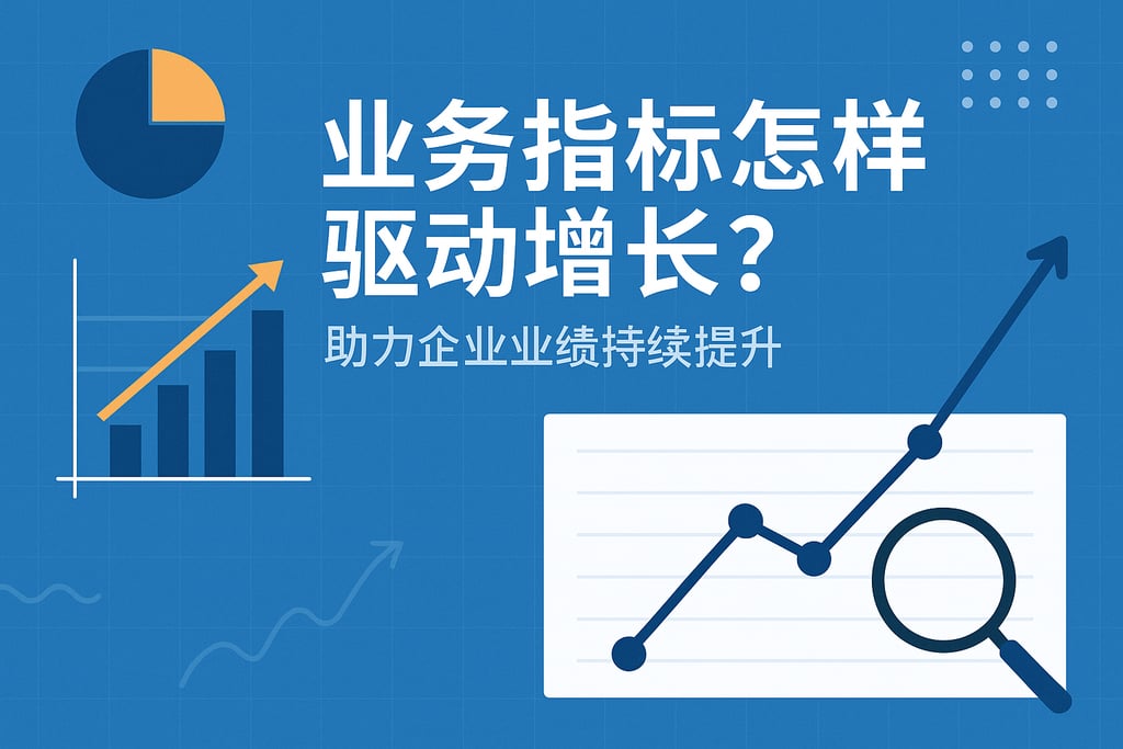 业务指标怎样驱动增长？助力企业业绩持续提升