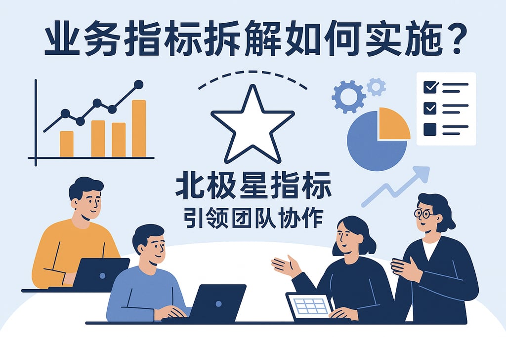 业务指标拆解如何实施？北极星指标引领团队协作