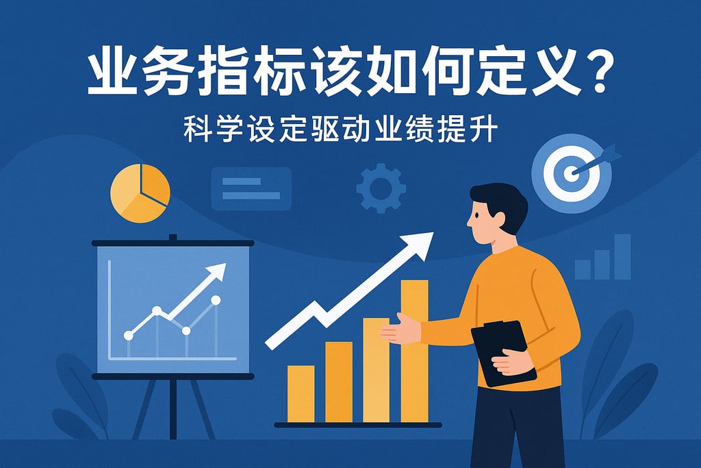 业务指标该如何定义？科学设定驱动业绩提升
