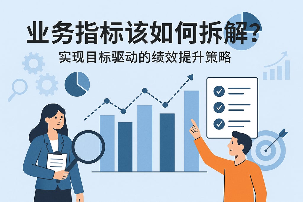 业务指标该如何拆解？实现目标驱动的绩效提升策略