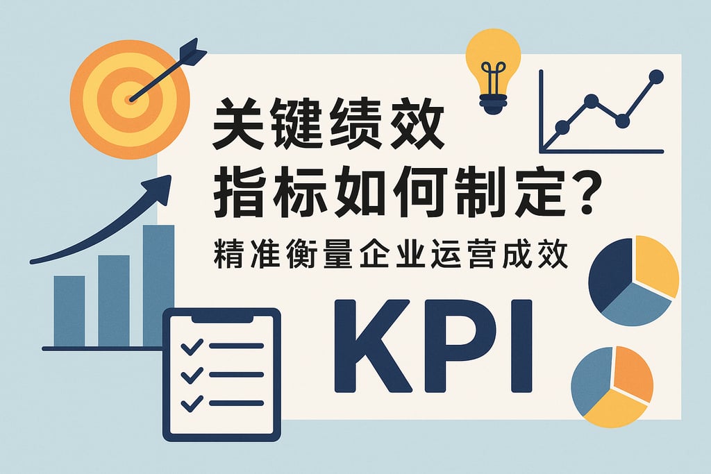 关键绩效指标如何制定？精准衡量企业运营成效