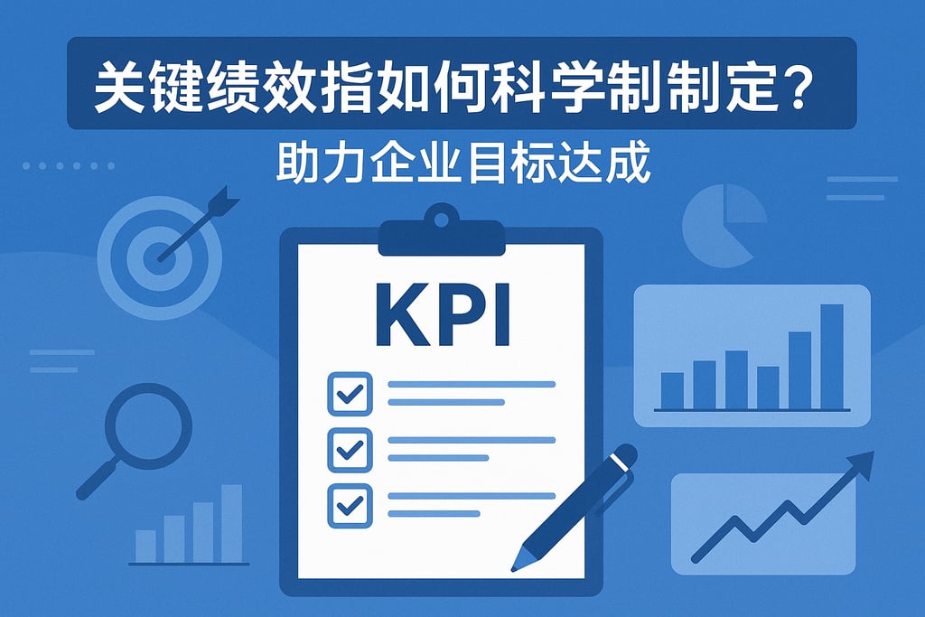 关键绩效指标如何科学制定？助力企业目标达成