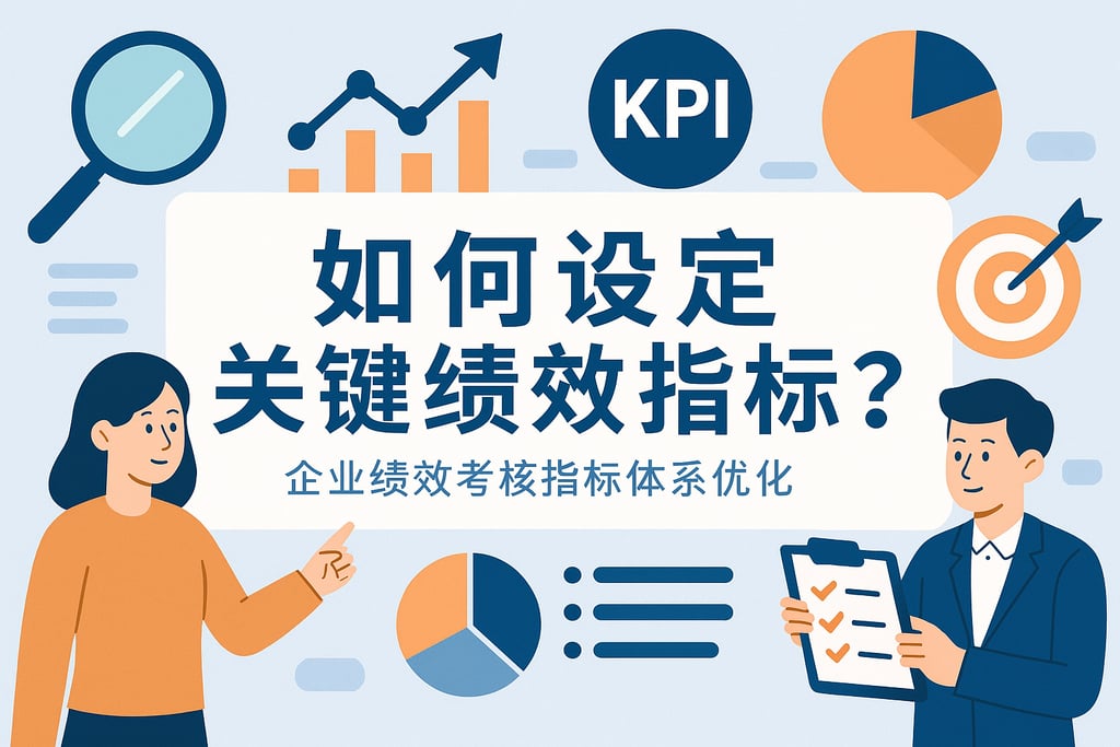 关键绩效指标如何设定？企业绩效考核指标体系优化