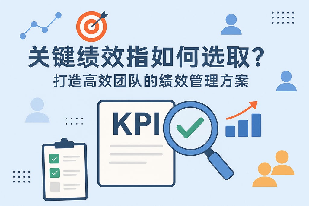 关键绩效指标如何选取？打造高效团队的绩效管理方案