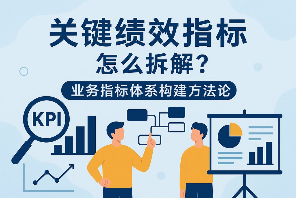 关键绩效指标怎么拆解？业务指标体系构建方法论