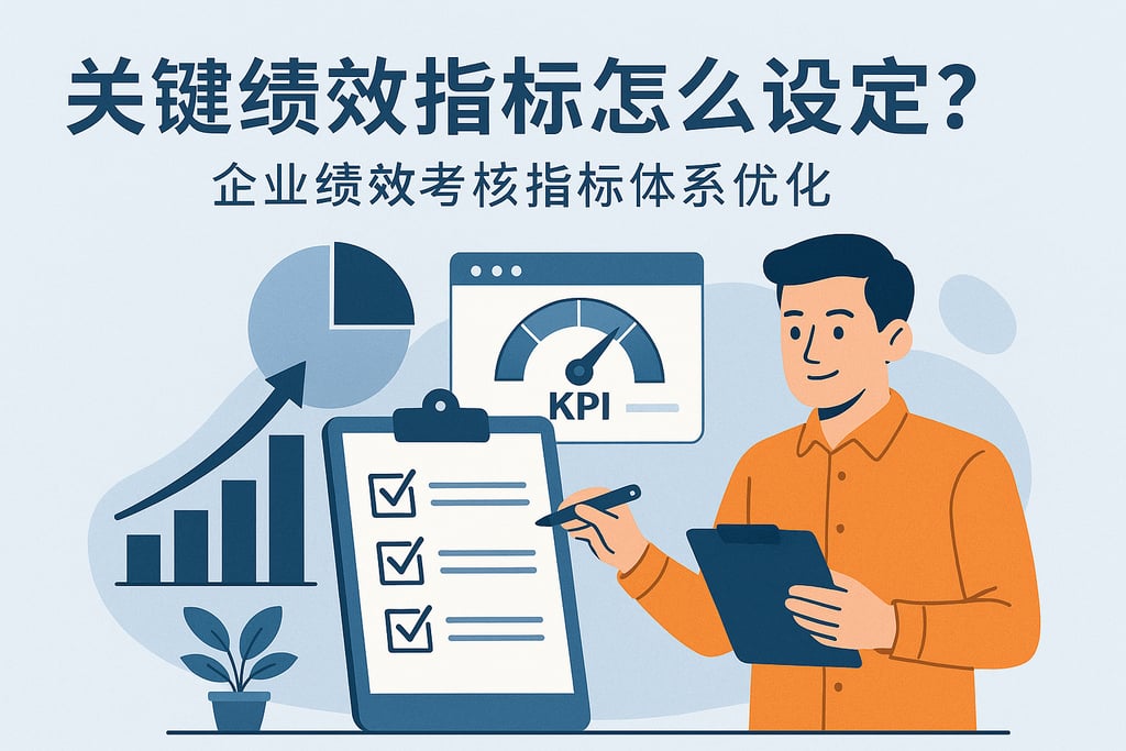 关键绩效指标怎么设定？企业绩效考核指标体系优化