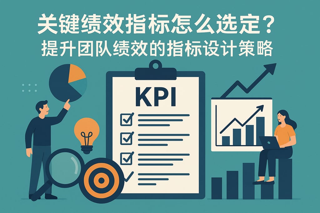 关键绩效指标怎么选定？提升团队绩效的指标设计策略