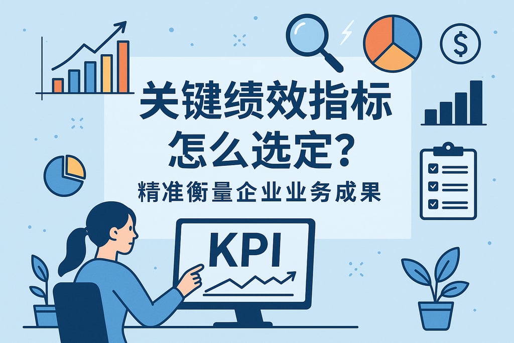 关键绩效指标怎么选定？精准衡量企业业务成果