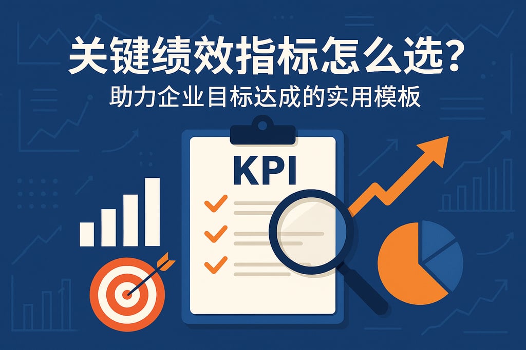 关键绩效指标怎么选？助力企业目标达成的实用模板