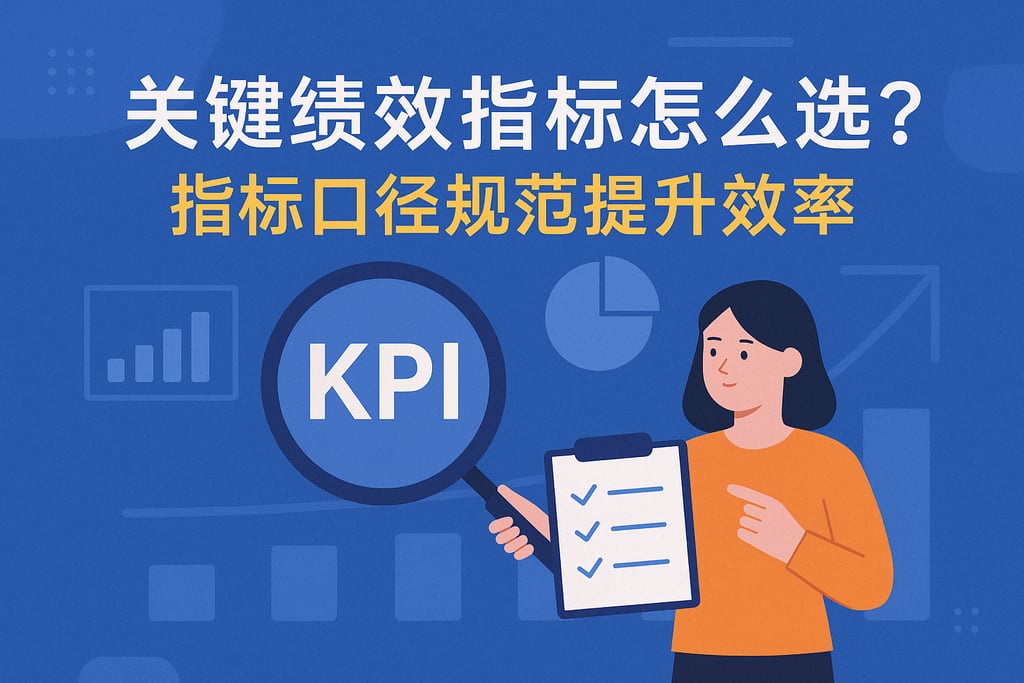 关键绩效指标怎么选？指标口径规范提升效率