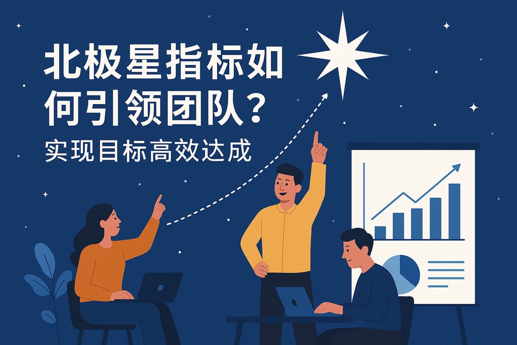 北极星指标如何引领团队？实现目标高效达成