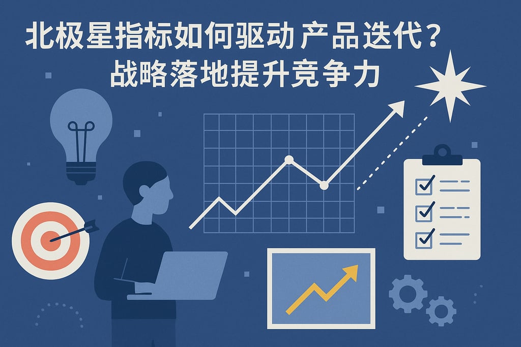 北极星指标如何驱动产品迭代？战略落地提升竞争力