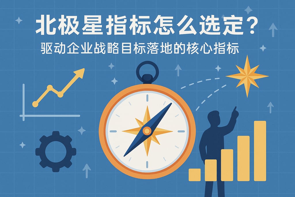北极星指标怎么选定？驱动企业战略目标落地的核心指标