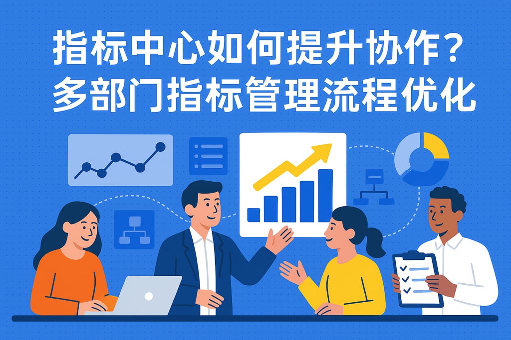 指标中心如何提升协作？多部门指标管理流程优化