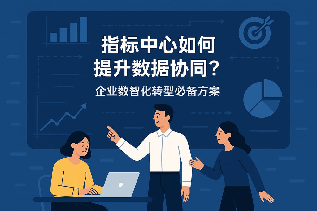 指标中心如何提升数据协同？企业数智化转型必备方案