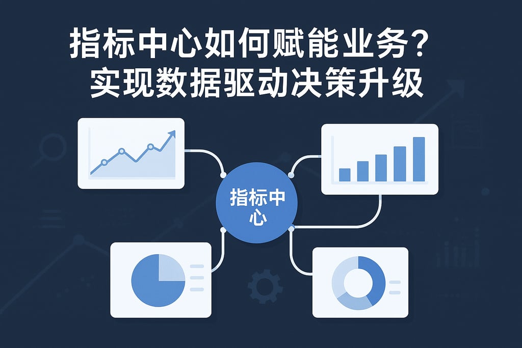 指标中心如何赋能业务？实现数据驱动决策升级