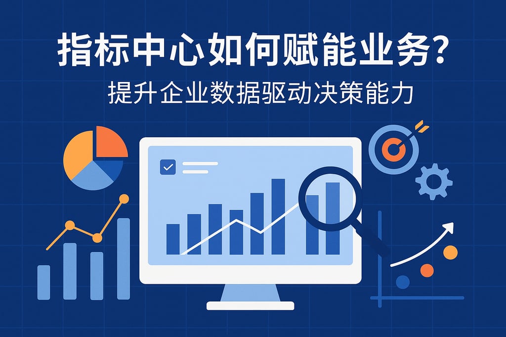 指标中心如何赋能业务？提升企业数据驱动决策能力