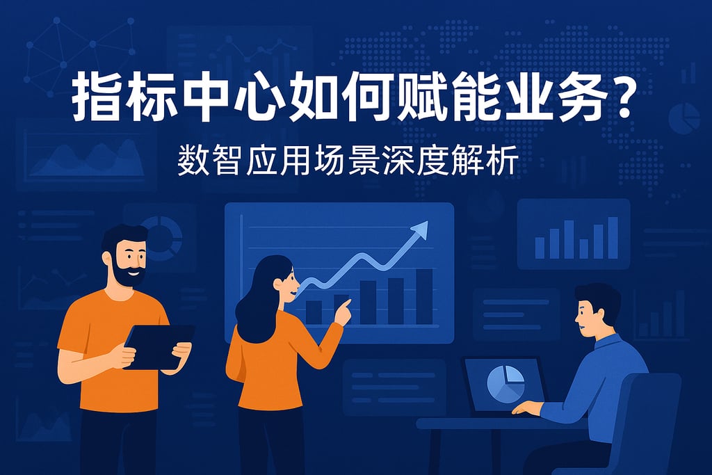 指标中心如何赋能业务？数智应用场景深度解析