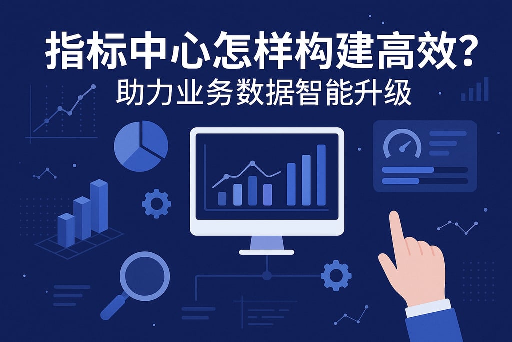 指标中心怎样构建高效？助力业务数据智能升级