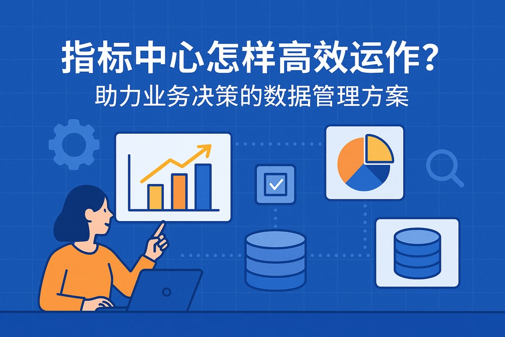 指标中心怎样高效运作？助力业务决策的数据管理方案