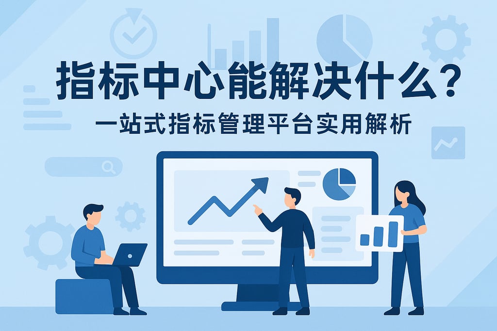 指标中心能解决什么？一站式指标管理平台实用解析