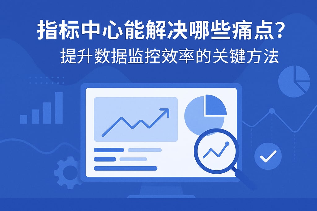 指标中心能解决哪些痛点？提升数据监控效率的关键方法