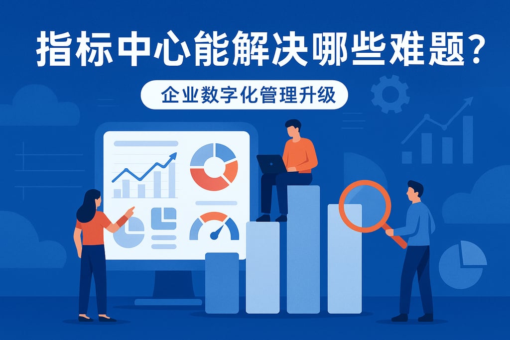 指标中心能解决哪些难题？企业数字化管理升级
