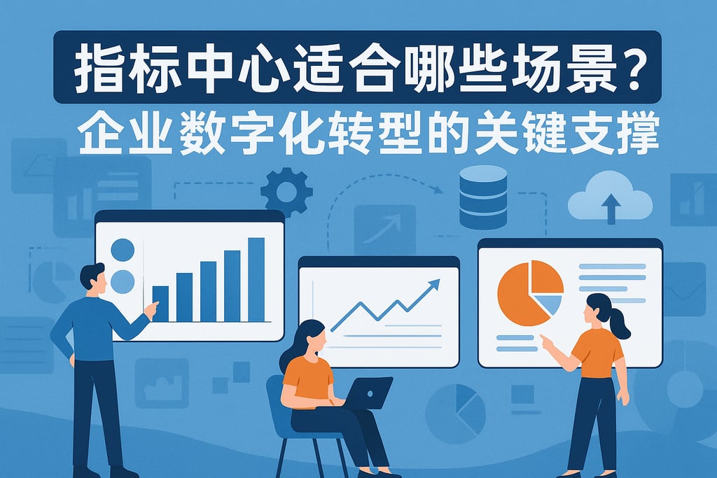 指标中心适合哪些场景？企业数字化转型的关键支撑