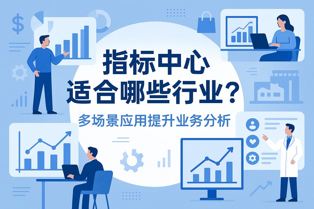 指标中心适合哪些行业？多场景应用提升业务分析