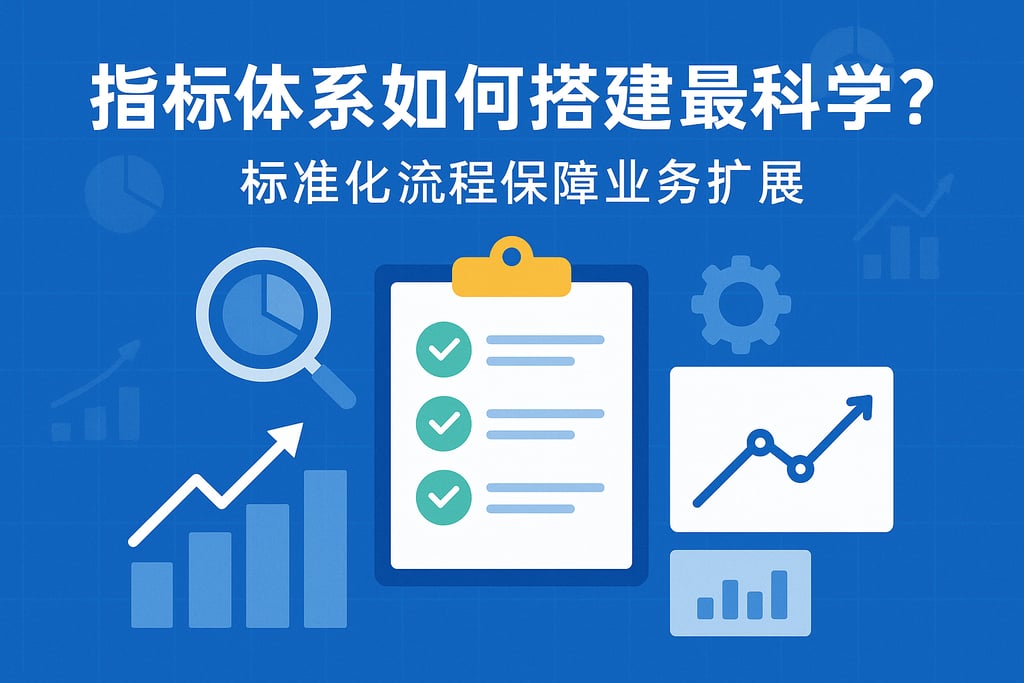 指标体系如何搭建最科学？标准化流程保障业务扩展