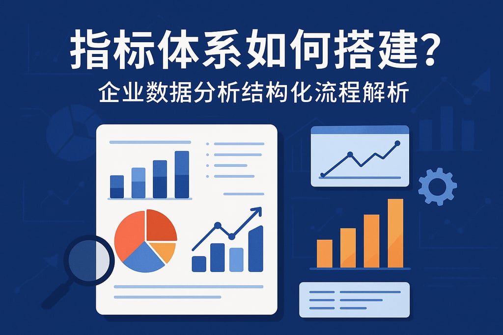 指标体系如何搭建？企业数据分析结构化流程解析