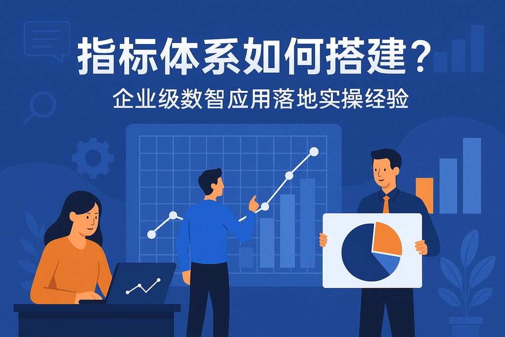 指标体系如何搭建？企业级数智应用落地实操经验