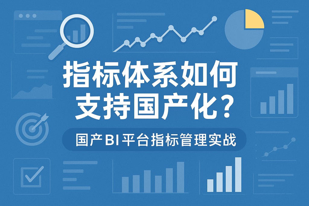 指标体系如何支持国产化？国产BI平台指标管理实战