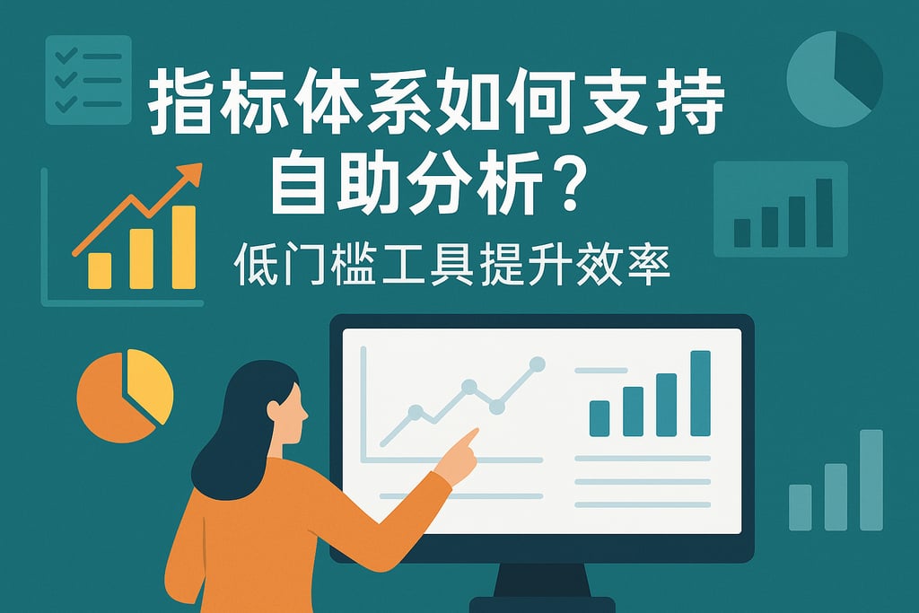指标体系如何支持自助分析？低门槛工具提升效率