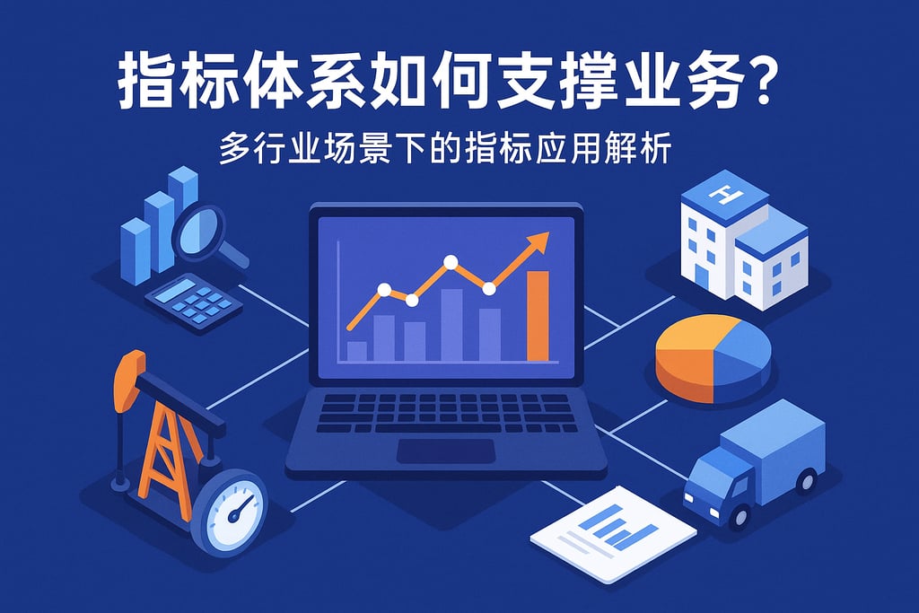 指标体系如何支撑业务？多行业场景下的指标应用解析