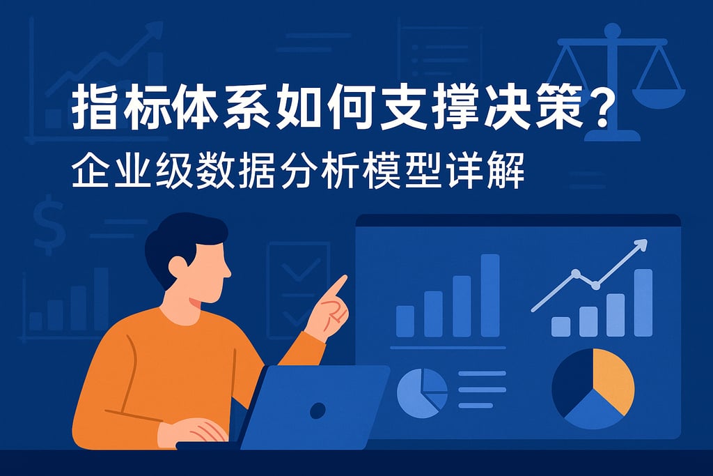 指标体系如何支撑决策？企业级数据分析模型详解