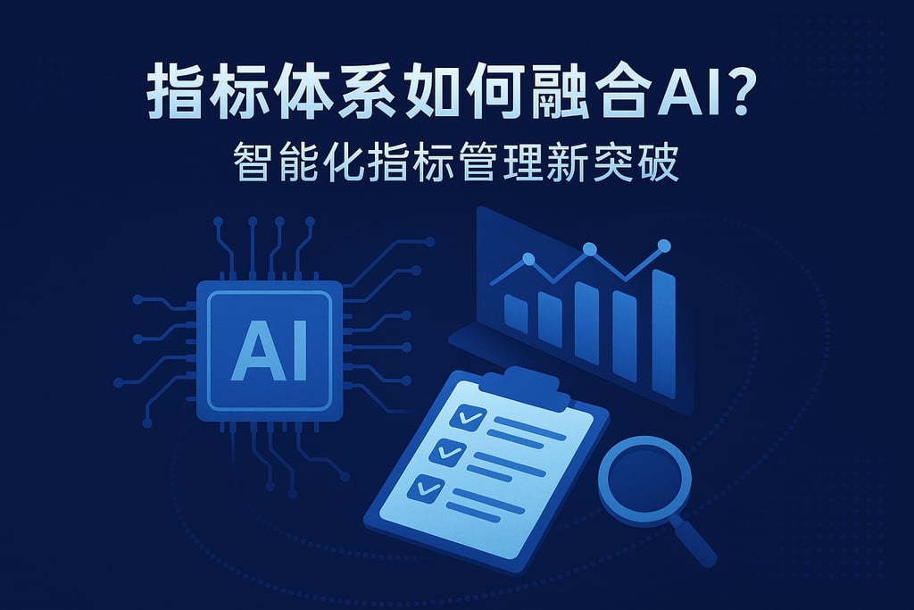 指标体系如何融合AI？智能化指标管理新突破