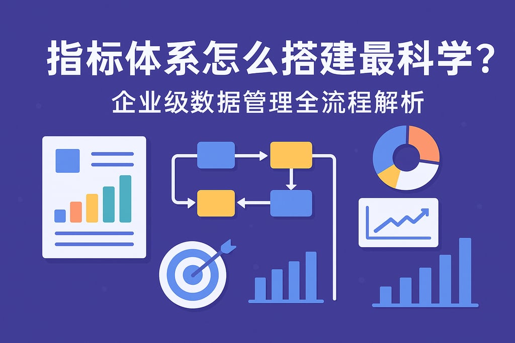 指标体系怎么搭建最科学？企业级数据管理全流程解析