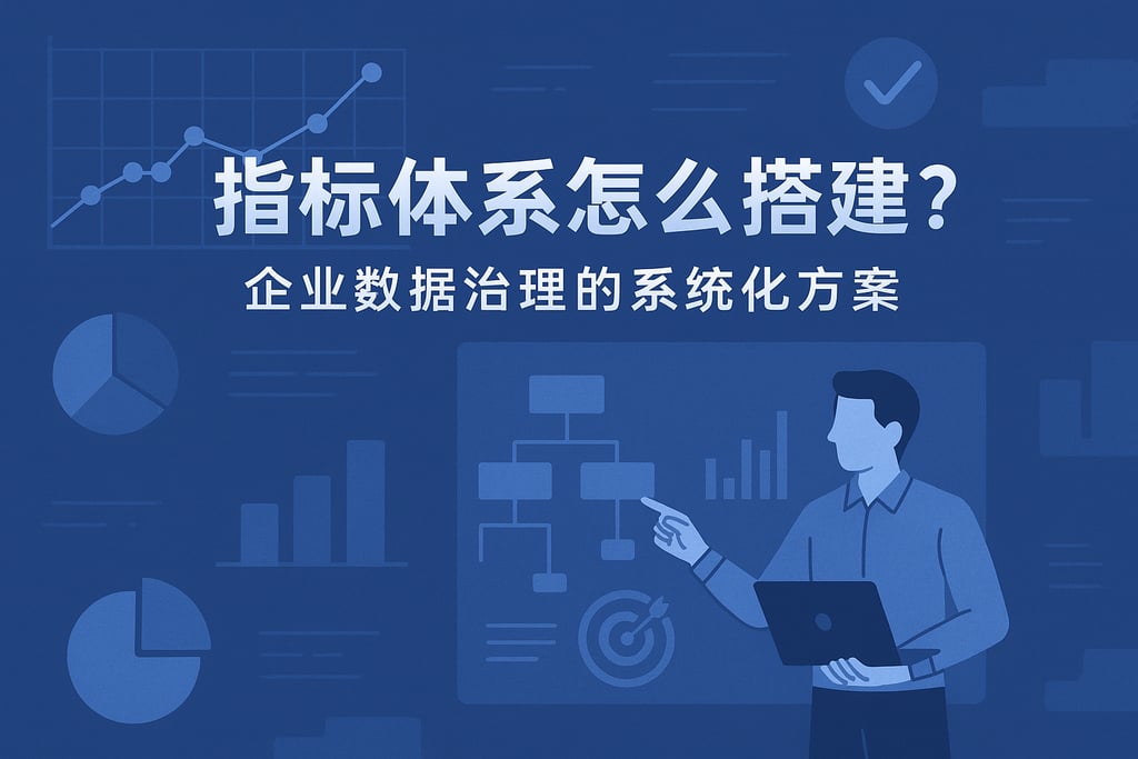指标体系怎么搭建？企业数据治理的系统化方案