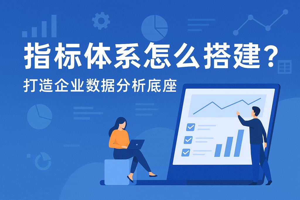 指标体系怎么搭建？打造企业数据分析底座
